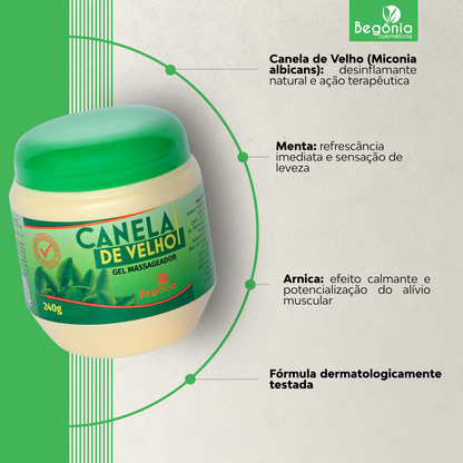 Canela De Velho Gel Massageador 240g
